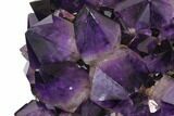 Deep Purple Amethyst Crystal Cluster - Congo #148703-1